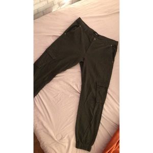 Dark Green Pants